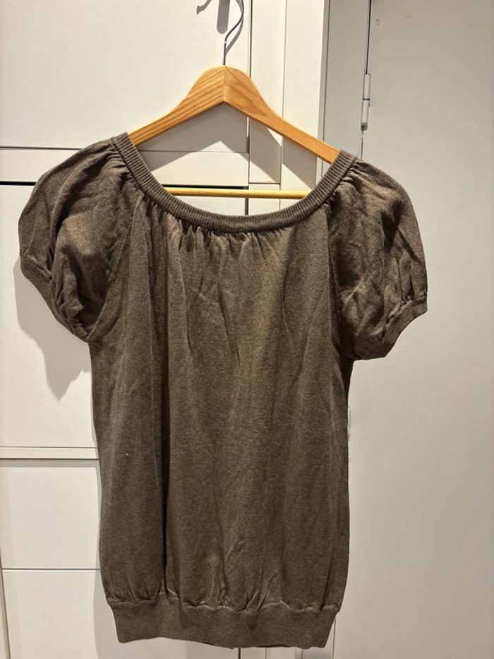 Gilet marron - photo numéro 3