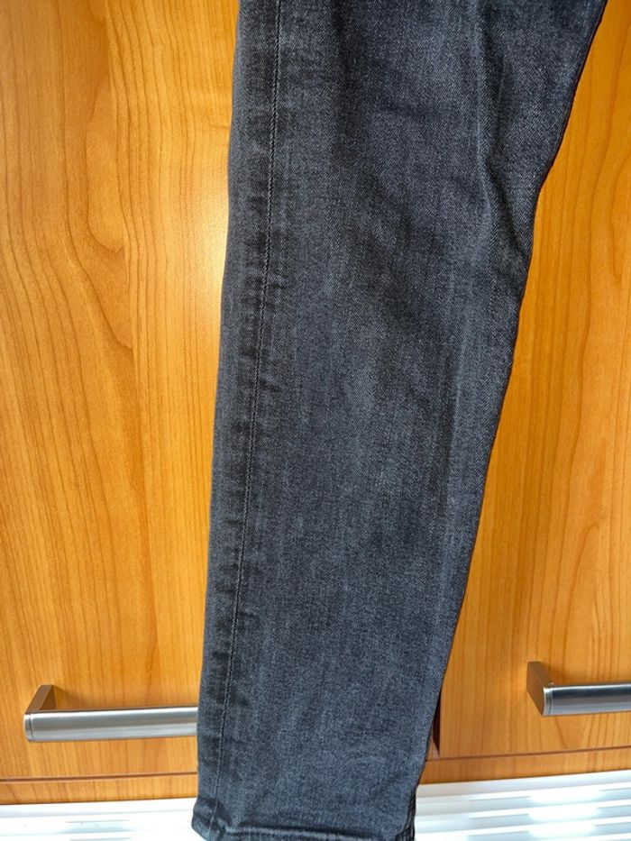 Jean slim noir uni Pull & Bear 38 - photo numéro 2