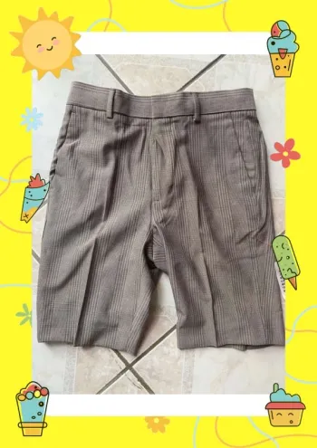 Short Asos Design - coupe courte - gris 38