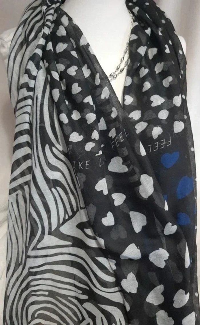 Grand foulard femme - photo numéro 5