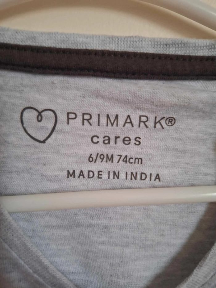 T-shirt - Primark - 6-9mois - 74cm - photo numéro 4