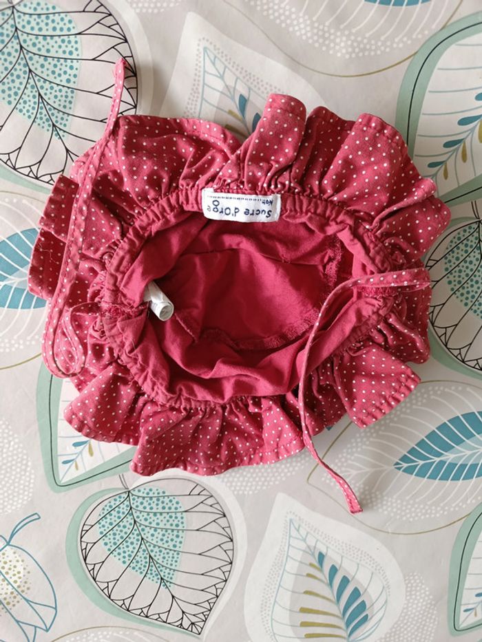 Chapeau été bébé fille 6-12 mois - photo numéro 2