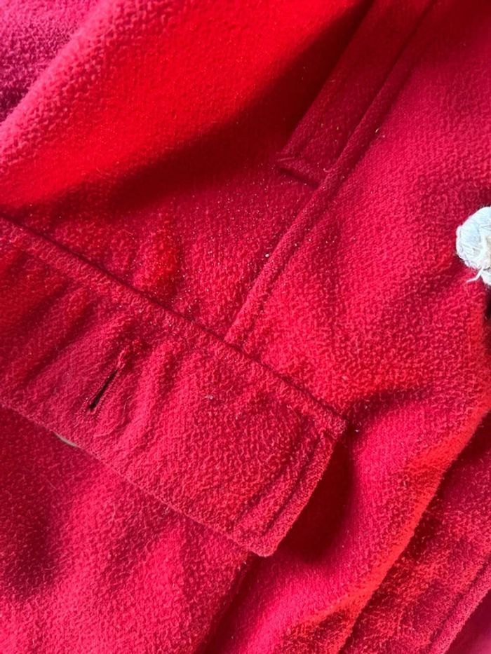 Manteau mi saison rouge - photo numéro 2