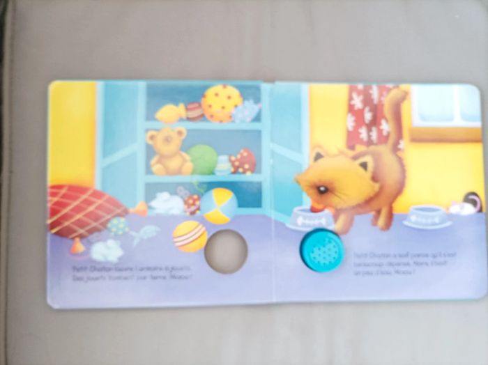 Joli livre cartonné sonore "Miaou !" - photo numéro 3