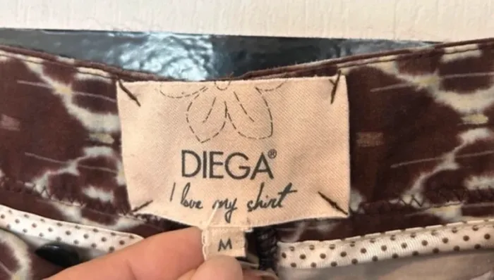 Diega pantalon, imprimé, ethnique, tye and dye femme, taille 38/M - photo numéro 5