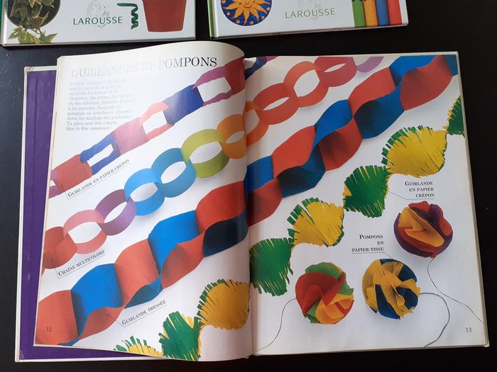 Lot de 3 livres d’activité Larousse TBE - photo numéro 3