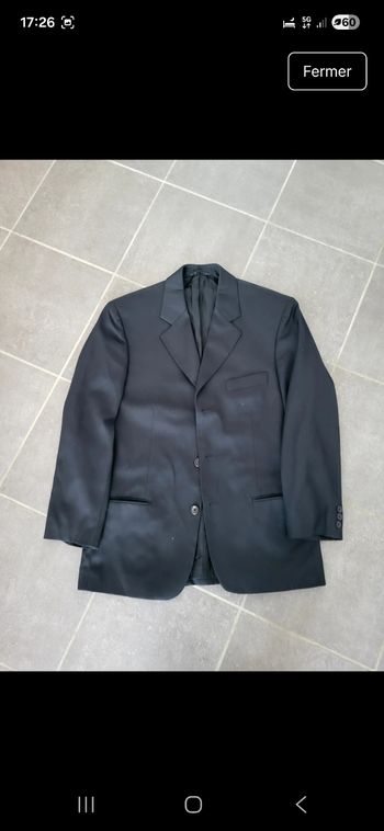Veste de costume homme, taille 48