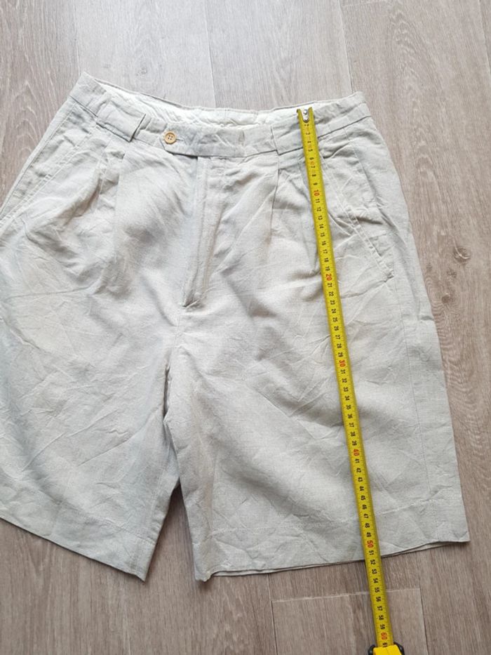 Short en lin Cacharel - taille L - photo numéro 4