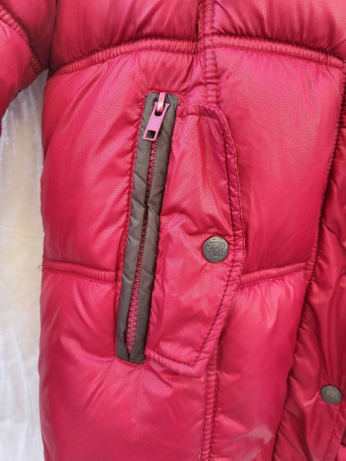 Doudoune rose Kaporal avec fourrure - photo numéro 3