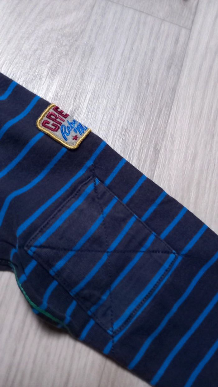 Polo rayé à manches longues - photo numéro 7