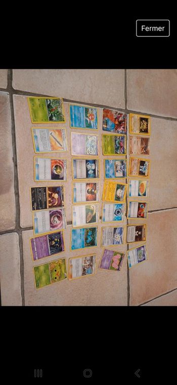 Lot 17 cartes pokemon