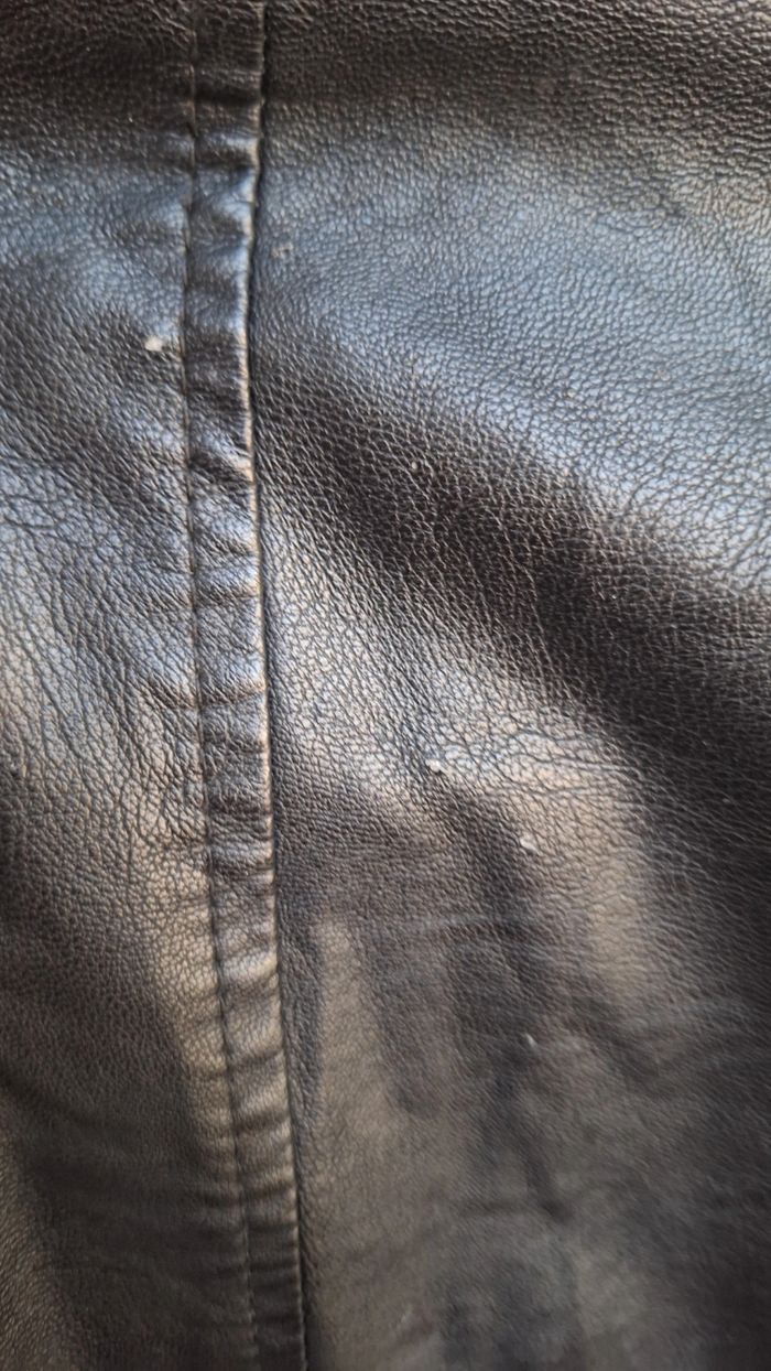 Blouson femme simili cuir noir J&S Millenium Basic – Taille L - photo numéro 4