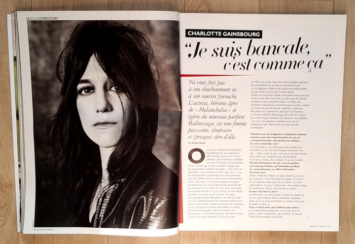 Magazine Grazia aout septembre 2011 spécial Mode - photo numéro 6