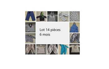 Lot 14 articles 6 mois