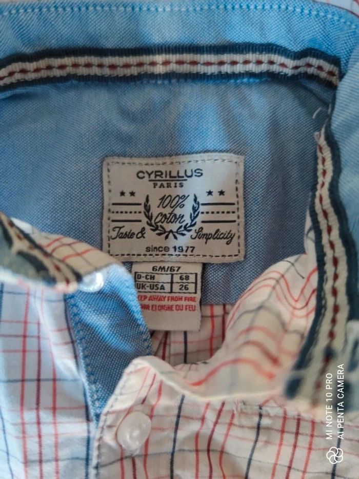 Chemise Cyrillus 6 mois - photo numéro 2