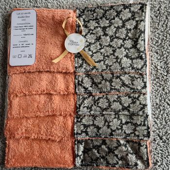 Lingettes double face 12x12 cm