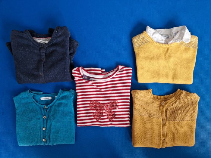 Lot de 5 pulls 8 ans