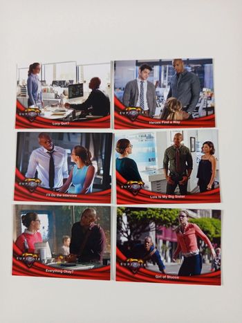 6 cartes supergirl