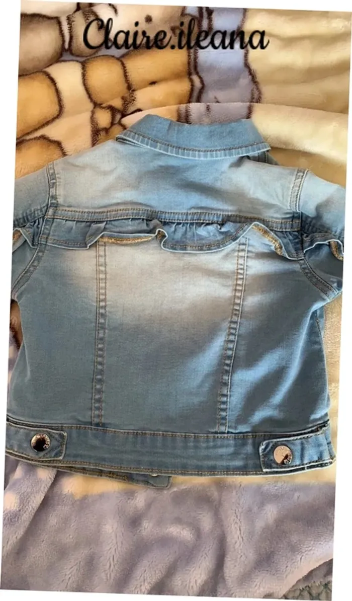 🛑veste en jean 9 mois 🛑 - photo numéro 5