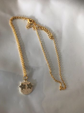 collier smiley etoile heureux