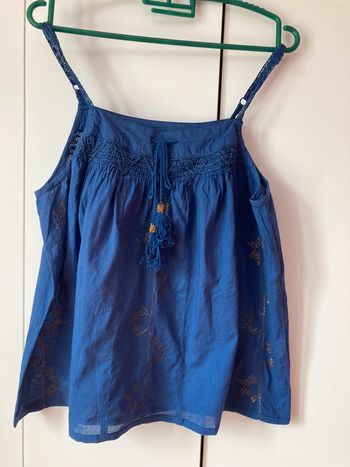 Top bleu 36/38