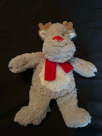 Peluche bouillote renne de Noël