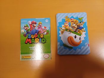 Lot de 2 cartes Panini Super Mario Nintendo