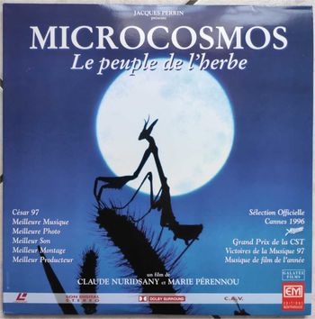 Microcosmos le peuple de l herbe (double Laserdisc / LD)