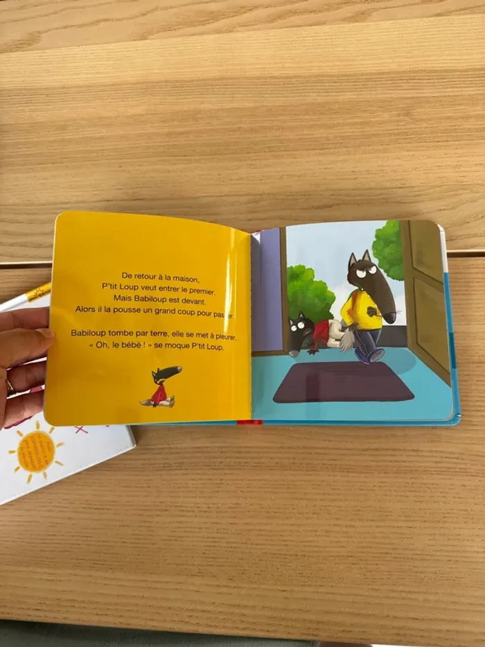 Livre p’tit loup fait une colère - photo numéro 5