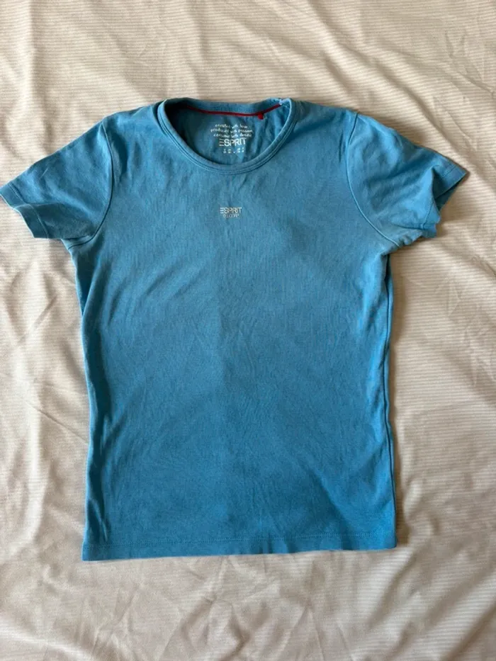 T-shirt bleu Esprit – taille S