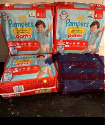 Pampers pants taille 6