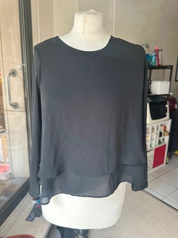 Blouse noire - Zara