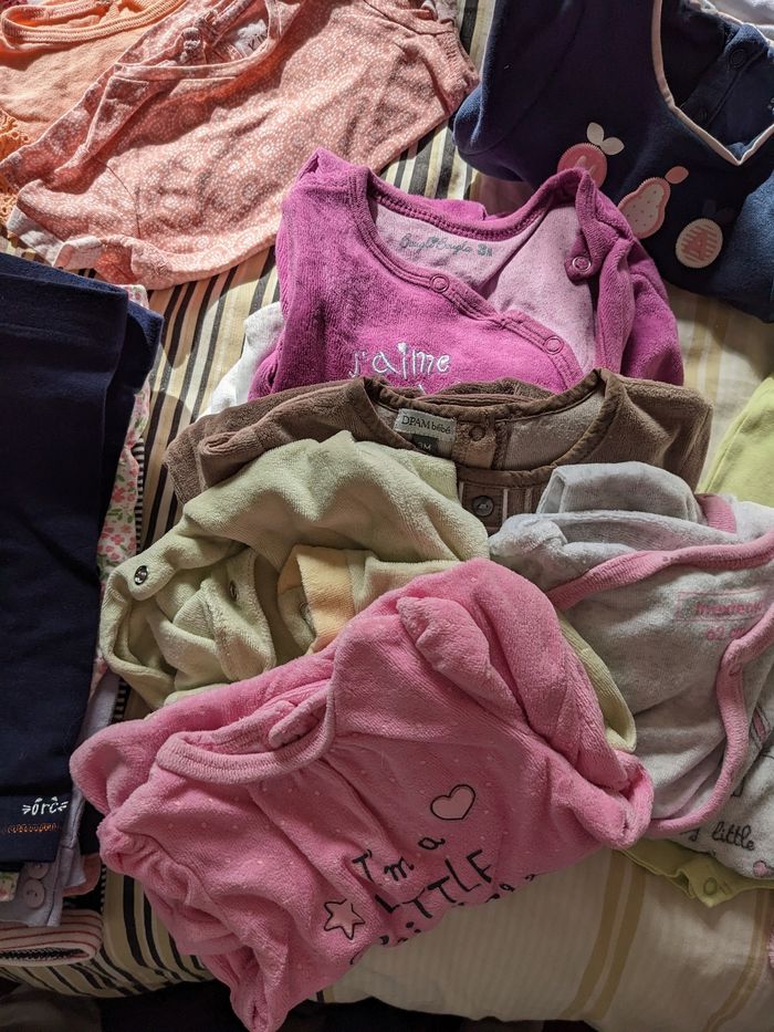 Lot de 41 vêtements bébé fille 3 mois - photo numéro 8