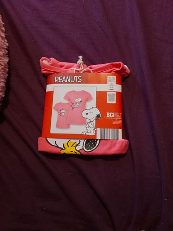 Tee shirt manches courtes fille