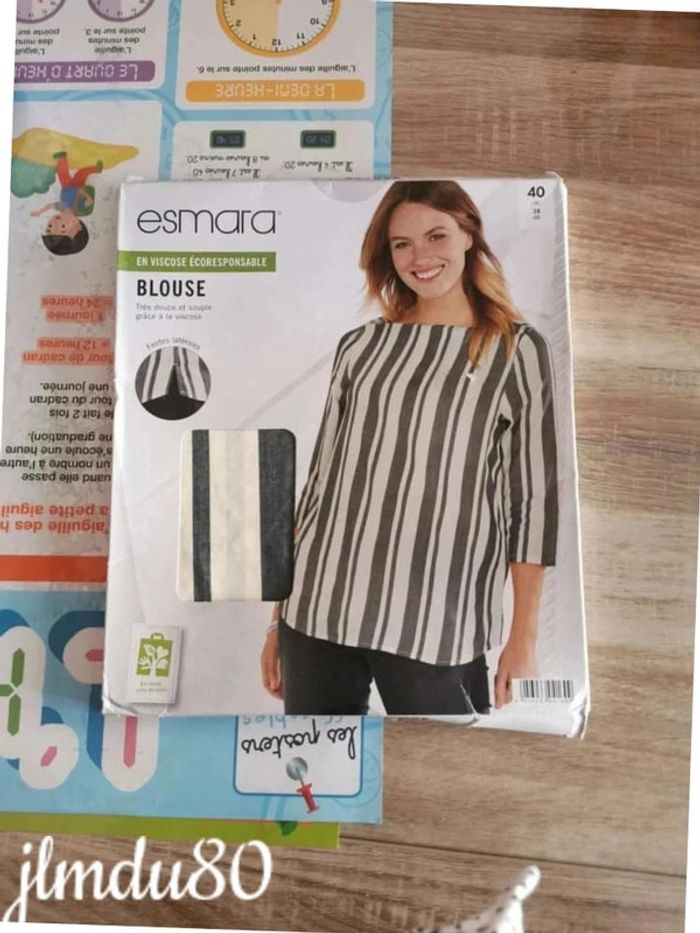 Jolie haut manches 3/4 taille 40