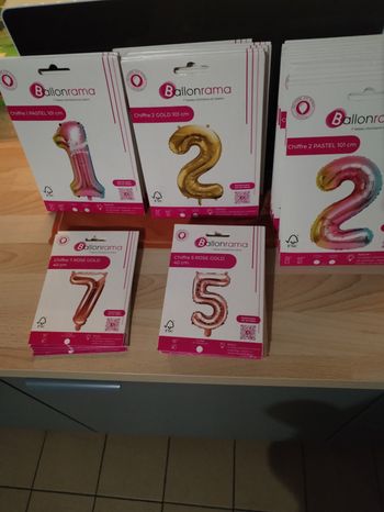 Ballons anniversaire