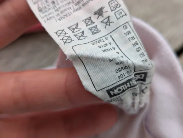 Ensemble Justaucorps de danse et collant 4 ans domyos - photo numéro 4