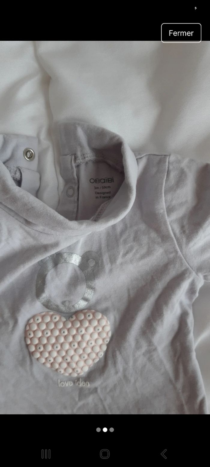 Maillot bébé fille 3 mois - photo numéro 2