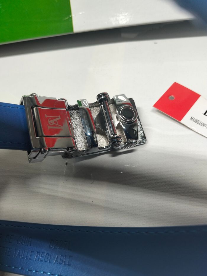 Ceinture en cuir Massiliano Sergio - photo numéro 5