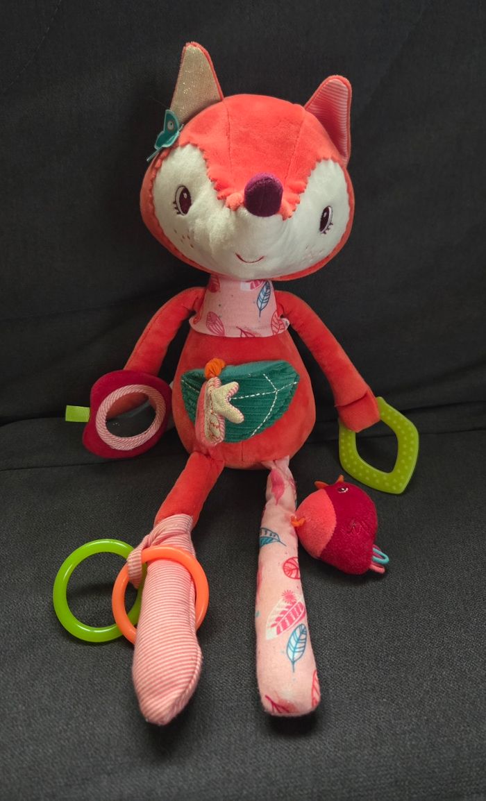 Peluche Renard d'activités 39 cm - Lilliputiens