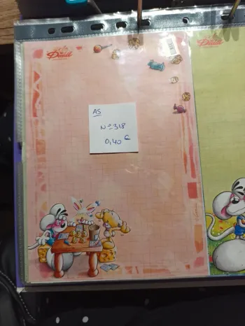 Feuille Diddl A5 318 0,40€