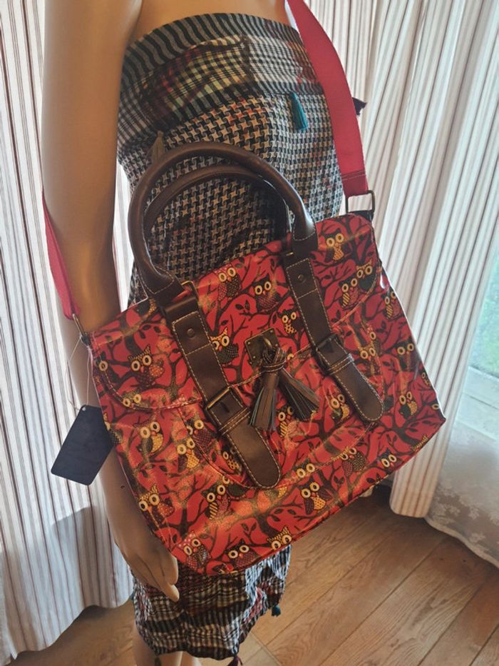 Jolie Sac à main rouge Mfhandbags neuf - photo numéro 3