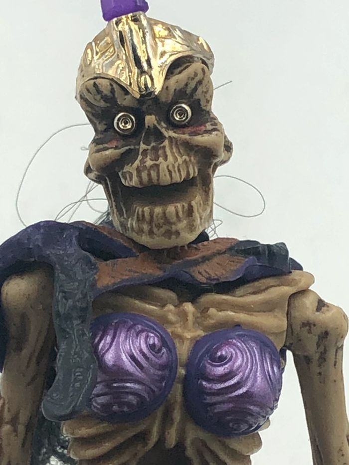 Figurine The Dawn of 31 Days of Toy Terror: Shriek from Skeleton Warriors by Playmates toys 1994 - photo numéro 4