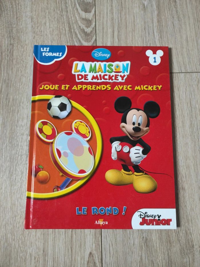 Livre la maison de Mickey le rond