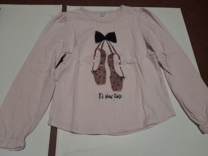 Lot de tee-shirts fille en 8ans à manches longues - photo numéro 3