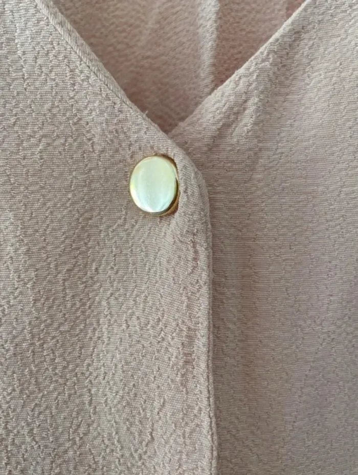 Haut rose poudré modèle Lapan de la marque des petits hauts taille 2 - photo numéro 2