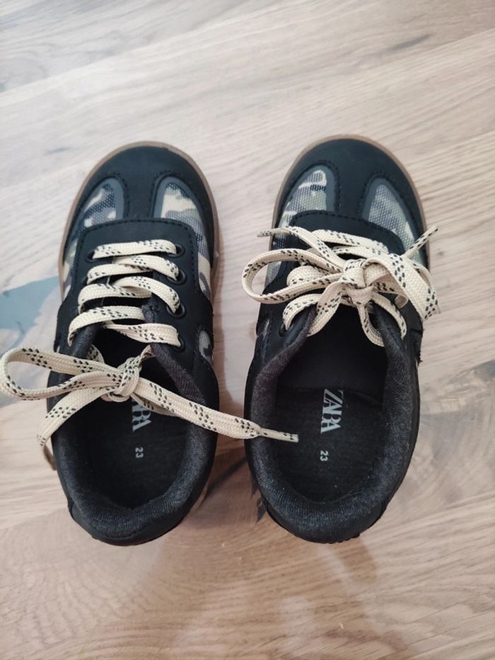 Basket à lacets camouflage bébé garçon Zara 23 - photo numéro 5