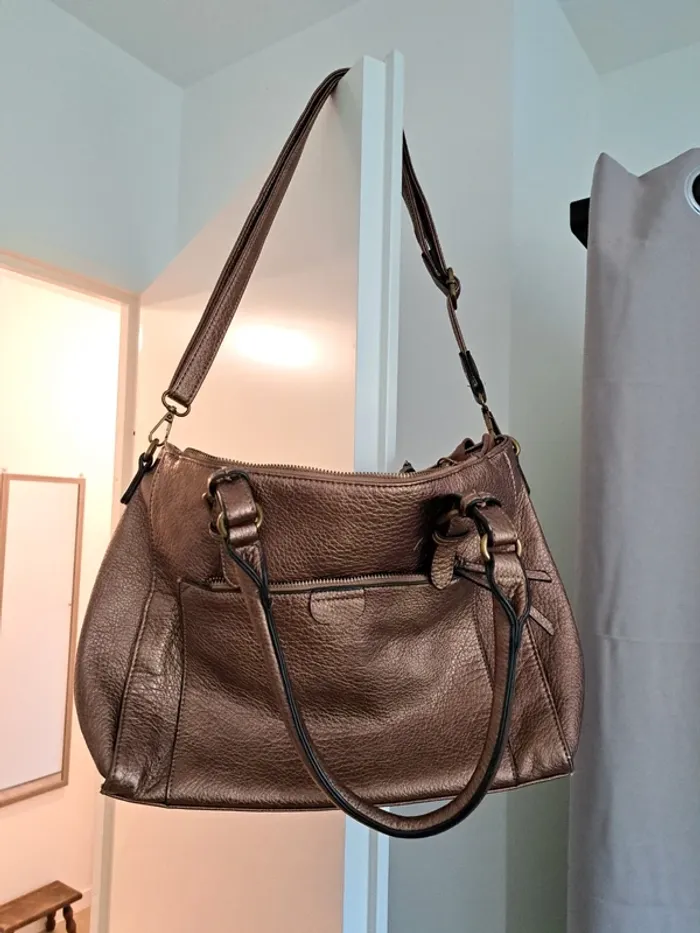 Sac a main cuivré