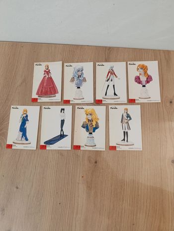 Lot Cartes les roses de Versailles Lady oscar