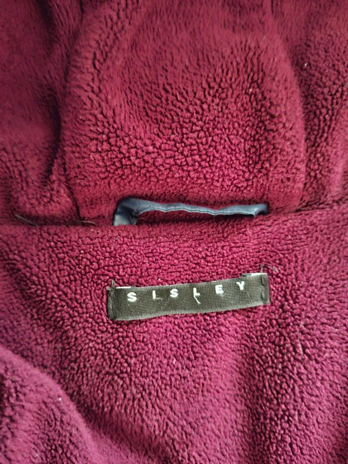 Jolie manteau hiver Sisley 👧 6/7ans - photo numéro 3